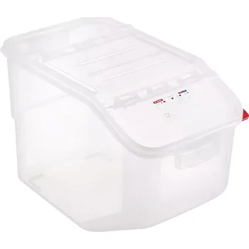 Máslenka ARAVEN Nádoba na ingredience GN 1/1, PP, Hloubka: 400 mm, Objem: 22,65 L, FIFO