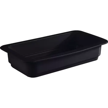 Dóza na potraviny Porcelánová gastronádoba APS GN 1/3, hloubka 60 mm, černá