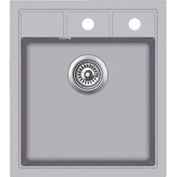 Granitový dřez Granitový dřez Aquasanita Nova 460E Alumetallic