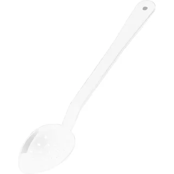 Příbor ARAVEN Bufetová lžíce, děrovaná, polykarbonát, délka: 333 mm, bílá