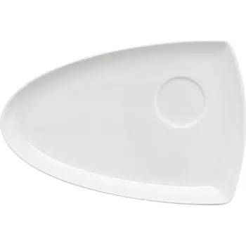 Talíř Mělký talíř s prohlubní na hrnek Bauscher Enjoy délka 26,3 cm