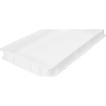 Dóza na potraviny Přepravka plast 10 l 40x30x10,5 cm, bílá