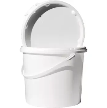 Dóza na potraviny Víko k vědru 5,5 l 23,6 cm, bílé