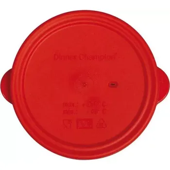 Víko silikonové pro misku 227747017, červená