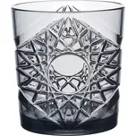 Polykarbonátová sklenice 270 ml, šedá s dekorem