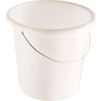 Dóza na potraviny Kbelík plastový 5 l Gastro, bílá