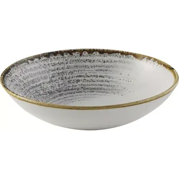 Talíř CHURCHILL Homespun Accents Jasper Grey Hluboký talíř, coupl, průměr: 182 mm