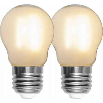 Žárovka 2x LED žárovka E27 1,4W G45 FROSTED 2700K Teplá bílá, balení 2 kusy