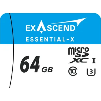Paměťová karta Paměťová karta Exascend Essential-X micro SD 64GB
