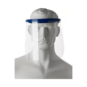 ochranný štít ORBIS ochranný štít, modrý rám s gumou