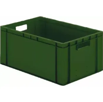 Dóza na potraviny Přepravka plast 60x40x21 cm, zelená