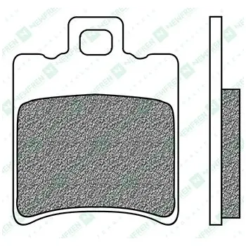 Brzdové destičky, NEWFREN (směs SCOOTER ELITE ORGANIC) 2 ks v balení NEWFREN M502-881