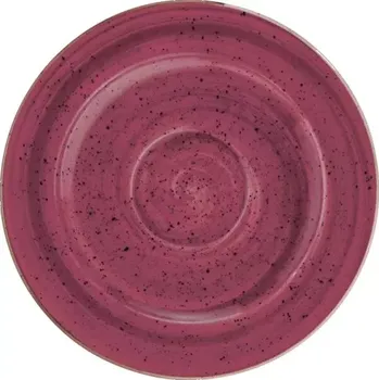 Kávový podšálek Bonna Aura Black Berry 16 cm