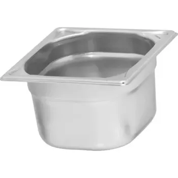 Dóza na potraviny gastro nádoba GN 1/6 176x162 mm nerez v=100 mm Blanco
