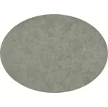 Prostírání ZicZac Truman 45x33 cm, oválné, antracit