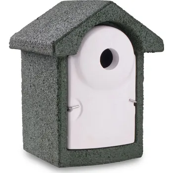 Hnízdní budka Budka pro ptáky zelenobílá CJ - vletový otvor 32 mm