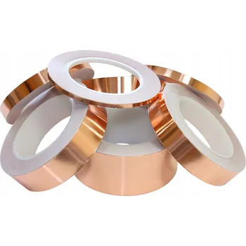 Lepicí páska OCHRANNÁ MĚDĚNÁ PÁSKA SAMOLEPICÍ 80mm 30m