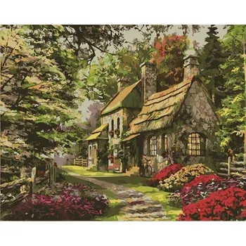 Obraz OBRAZ K VYMALOVÁNÍ PODLE ČÍSEL 40 x 50 cm