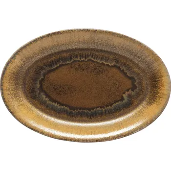 Talíř Oválný talíř COSTA NOVA Poterie, mocha-latte, délka: 459 mm, šířka: 309 mm