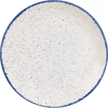 Talíř CHURCHILL Stonecast Hints Buffet Indigo Blue Mělký talíř, průměr: 165 mm