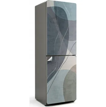 Fototapeta Umělecká nálepka Fólie na ledničku Abstraktní oblé tvary