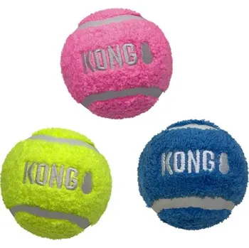 Hračka pro psa Hračka tenis + plyš KONG Sport® Softies Balls S 3 ks