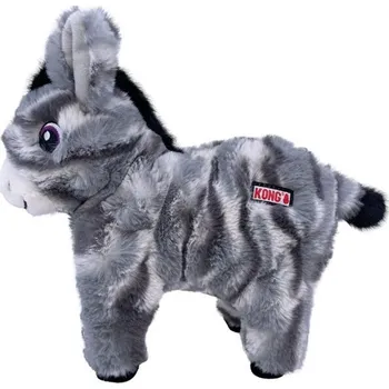 Hračka pro psa Hračka plyš KONG Low Stuff Stripes Donkey M