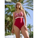 812099/91 - jednodílné plavky Timo, 80 C, červená