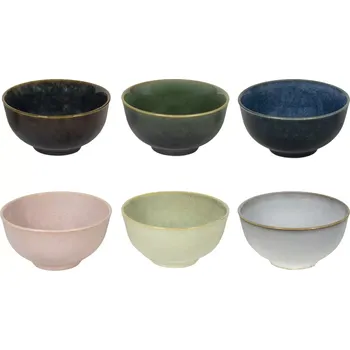 Miska keramická, různé barvy, výška: 47 mm, průměr: 94 mm