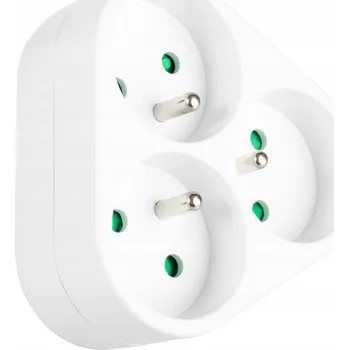 Elektrická zásuvka ROZDVOJKA ROZBOČKA 3 ZÁSUVKY