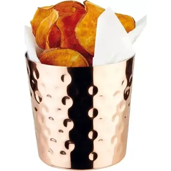 chlebník Servírovací miska nerez APS 350 ml, tepaná, poměděná