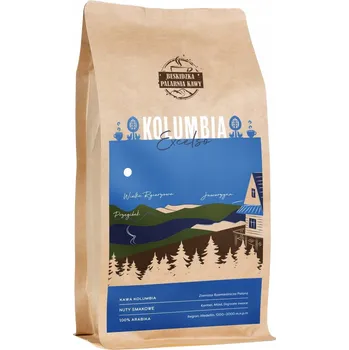 Káva ČERSTVĚ PRAŽENÁ ZRNKOVÁ KÁVA KOLUMBIE EXCELSO 500G 100% ARABICA SPECIALITY