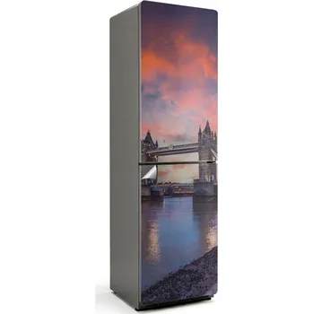 Fototapeta Prémiová Samolepicí nálepka na ledničku s výhledem na Tower Bridge v Londýně