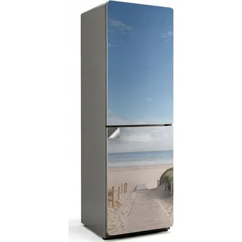 Fototapeta Samolepka na ledničku s dekorativním kuchyňským motivem Cesta na pláž