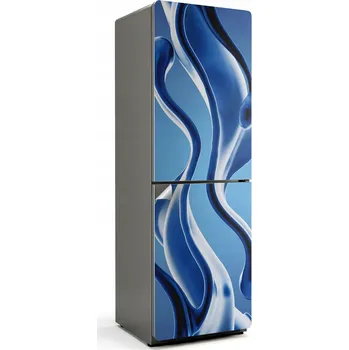 Fototapeta Foto Samolepka Dekorativní Samolepicí na Lednici Tekuté vlny a tvary