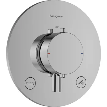 Vodovodní baterie Hansgrohe Ecostat Comfort S vanová baterie pod omítku s termostatem chrom 33718000