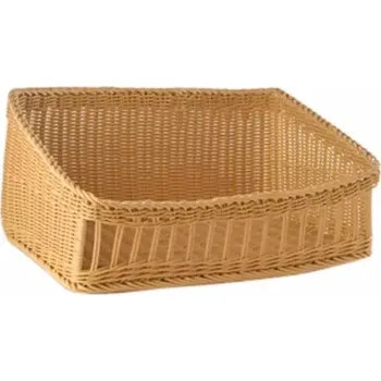 chlebník Košík na pečivo APS 45x47 cm, béžový