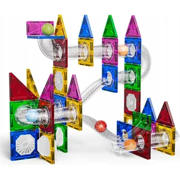 ostatní stavebnice Magnetická stavebnice Řadovka maxi 74 ks