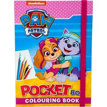 Vrták PAW PATROL OMALOVÁNKY KAPESNÍ 80 STRAN
