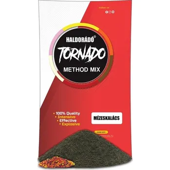 Návnadová surovina Haldorádó Method Mix Tornado 500g - Perník