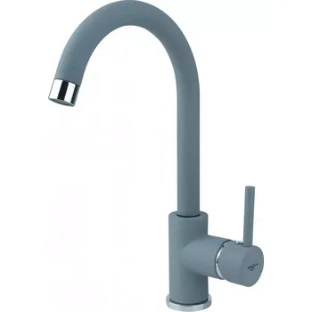 Vodovodní baterie Dřezová baterie Aquasanita Sabia 5523 alumetallic