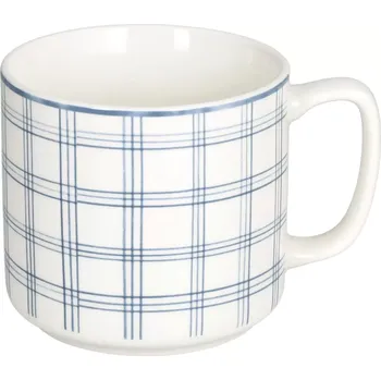 TOGNANA Jumbo hrnek, objem: 0,48 litru, výška: 100 mm, průměr: 90 mm, modrý