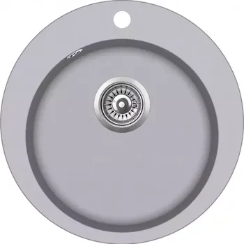 Granitový dřez Granitový dřez Aquasanita Clarus 505 alumetallic