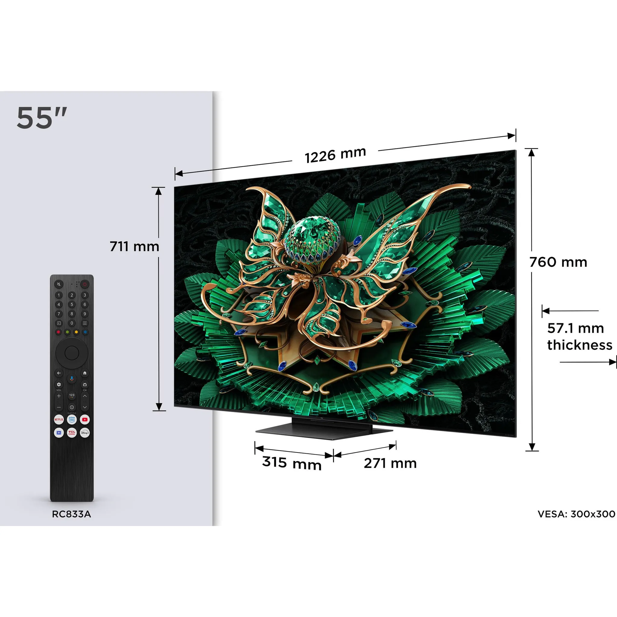 Fotografie 6 - Televizor TCL 55" QLED (55Q7C-UK)