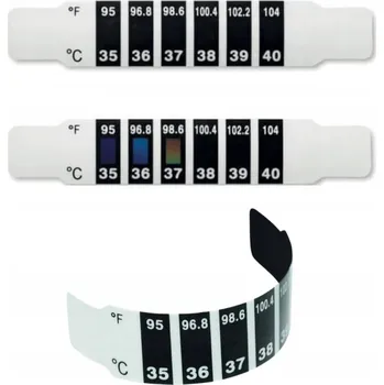 Domácí teploměr Páskový teploměr na čelo Medical Promo MO9973