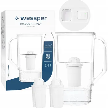 Filtrační konvice Filtrační konvice Wessper D1 SOLID FutureFlow 3,3 l bílá