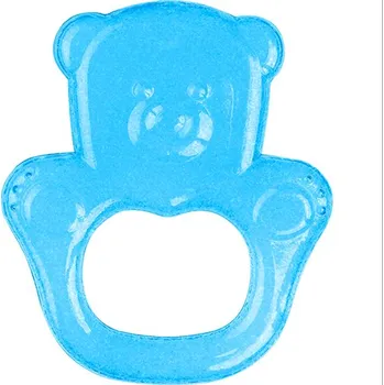 Výuková hračka BABYONO Kousátko chladící medvěd modrá