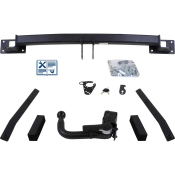 Tažné zařízení GDW tažné zařízení Odnímatelné včetně TowTec elektropřípojky 7pólové univerzální - MERCEDES-BENZ C-CLASS T-Model
