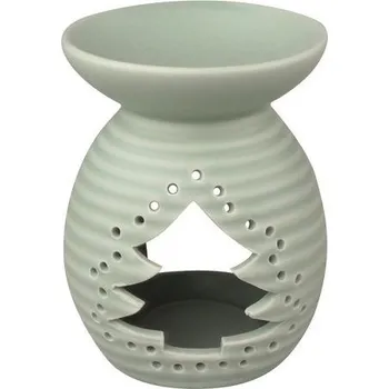 Aroma lampa Aromalampa se stromem porcelánová 10 x 13 cm zelená
