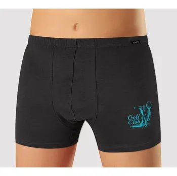 Boxerky Boxerky Andrie PS 5902 Lycra Barva: Šedá - tmavě, Velikost: M